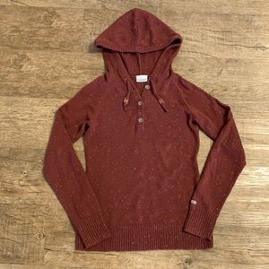 Columbia hooded pullover sweater